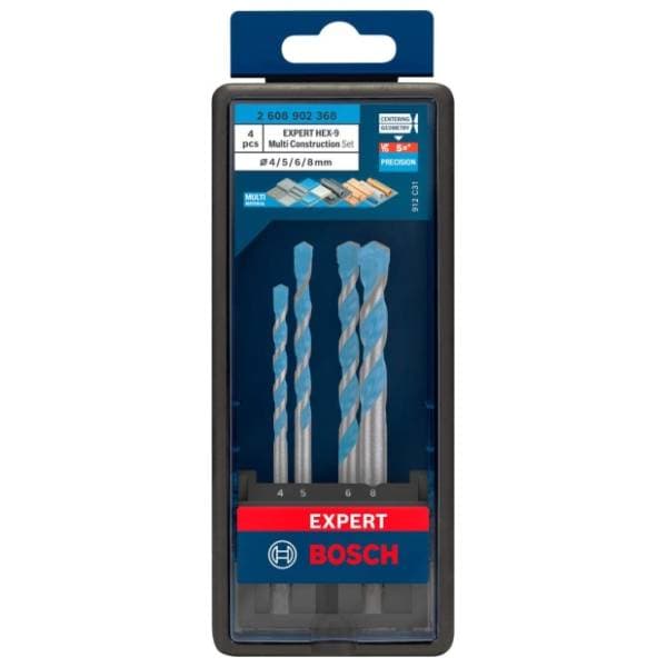 BOSCH 4-delni set burgija HEX-9 Multi Construction 2608902368 0