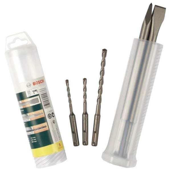 BOSCH 5-delni set SDS-plus dleta i hamer burgija 2607019455 0