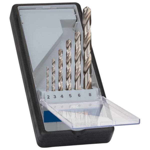 BOSCH 6-delni Robust Line set burgija za metal HSS-G 2607010529 0