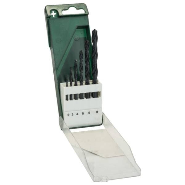 BOSCH 6-delni set burgija za metal HSS-R, DIN 338 2609255029 0