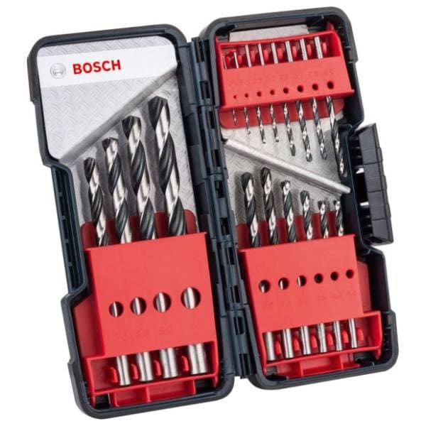 BOSCH HSS spiralna burgija PointTeQ 18-delni ToughBox Set 2608577350 0