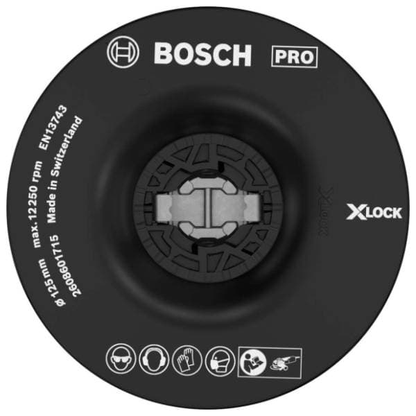 BOSCH PRO nosač brusnog papira 125 mm srednje tvrdoće 2608601715 0