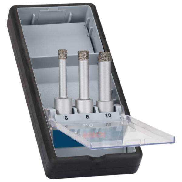 BOSCH PRO set dijamantskih burgija za keramiku 6,8,10 mm 2608587145 0
