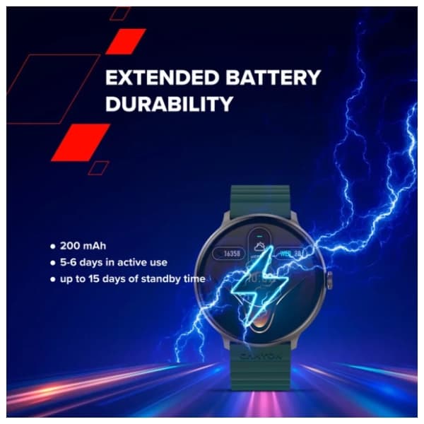 CANYON Jacky SW-69 Blue Yellow pametni sat 8