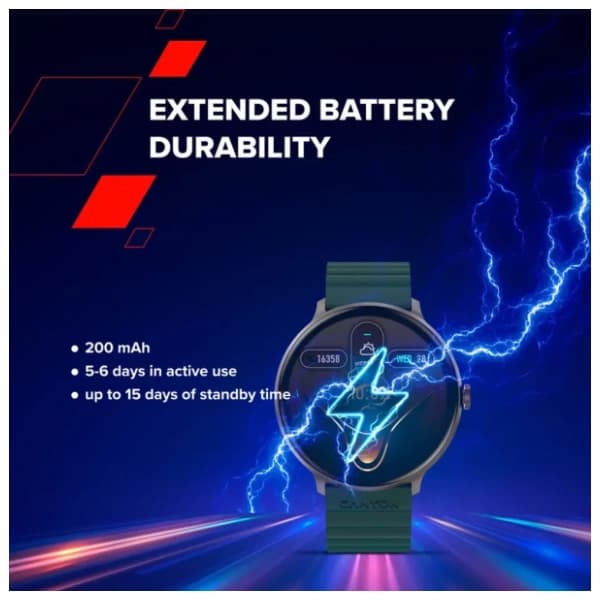 CANYON Jacky SW-69 Green Orange pametni sat 8