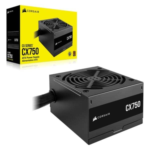 CORSAIR napajanje CX750 80+ Bronze CP-9020279-EU crno 4