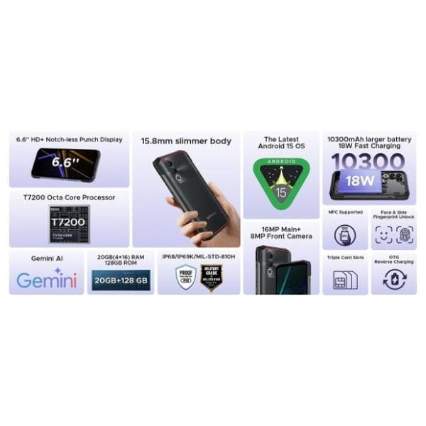 DOOGEE Blade20 4/128GB Galaxy Black 11