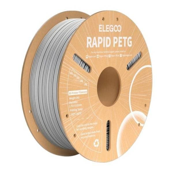 ELEGOO Rapid PETG 1,75mm 1kg Grey filament za 3D štampač 0
