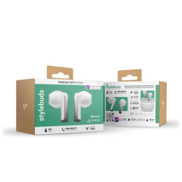 ENERGY SISTEM slušalice StyleBuds bele (M45940) 3