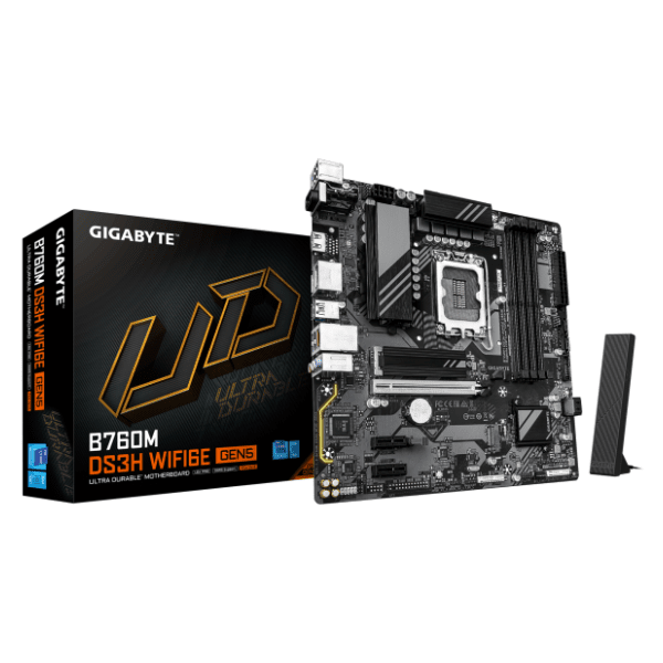 GIGABYTE B760M DS3H WIFI6E GEN5 matična ploča 0