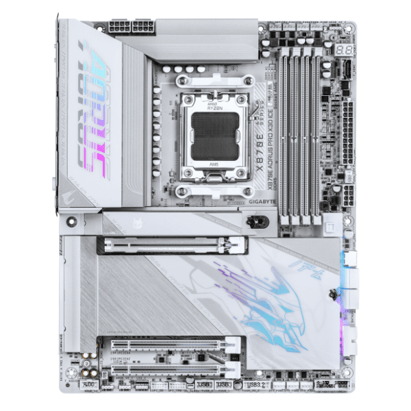 GIGABYTE X870E AORUS PRO X3D ICE matična ploča 1