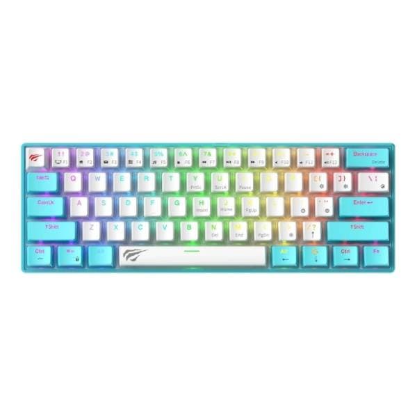 HAVIT tastatura KB903L plavo-bela 0