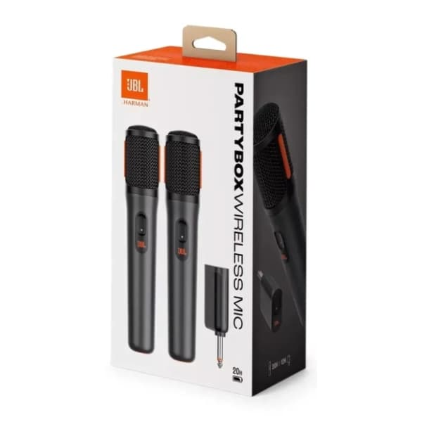 JBL PartyBox Wireless Black x 2 mikrofon 8