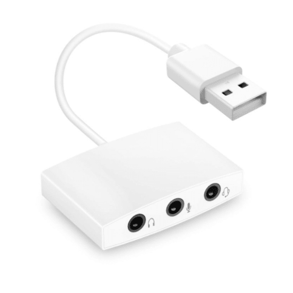 JWD USB Type-C 7.1 bela zvučna kartica 0
