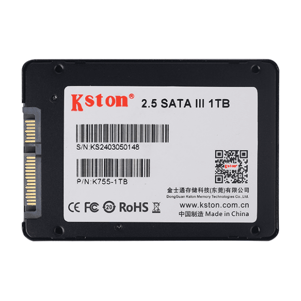 KSTON SSD 1TB 2.5'' SATA III 2