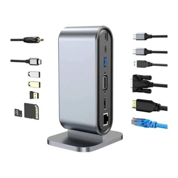 LINKOM USB Hub 12-in-1 USB-C adapter 1