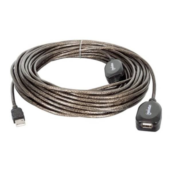 MANHATTAN kabl USB-A 2.0 produžni aktivni (m/ž) 20m 0