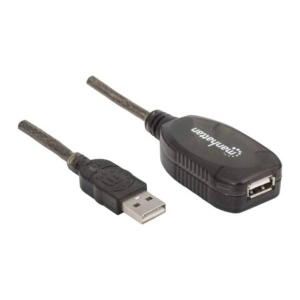 MANHATTAN kabl USB-A 2.0 produžni aktivni (m/ž) 20m 1