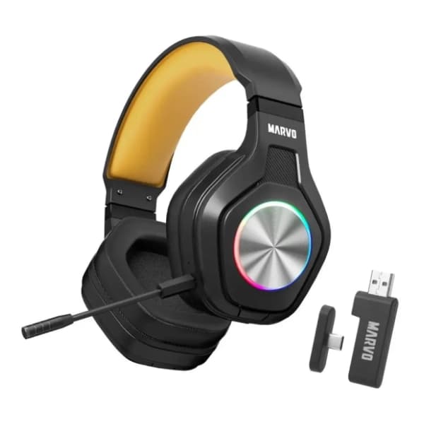 MARVO slušalice Pulz 80W HG9084W crne 0