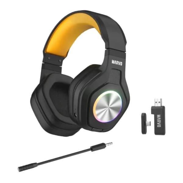 MARVO slušalice Pulz 80W HG9084W crne 1