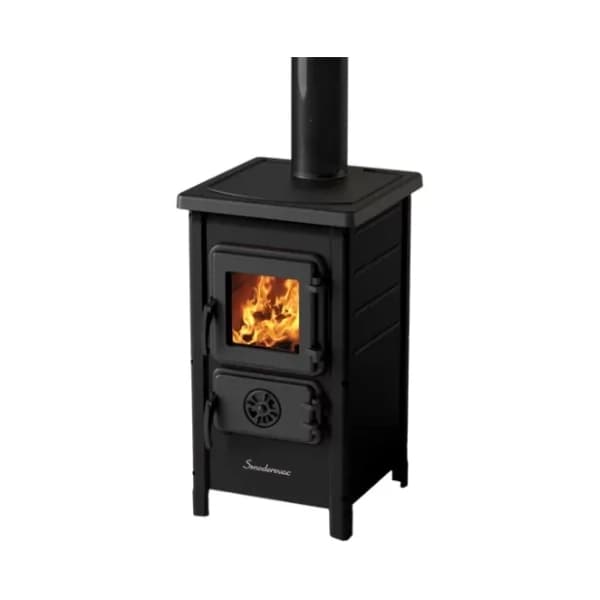 MBS peć na čvrsto gorivo Happy crna 0