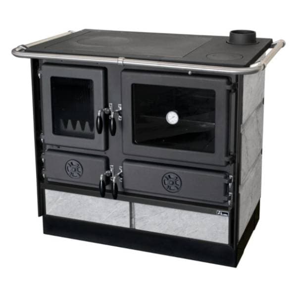 MBS šporet na čvrsto gorivo Magnum Plus 4D desni sivi 0