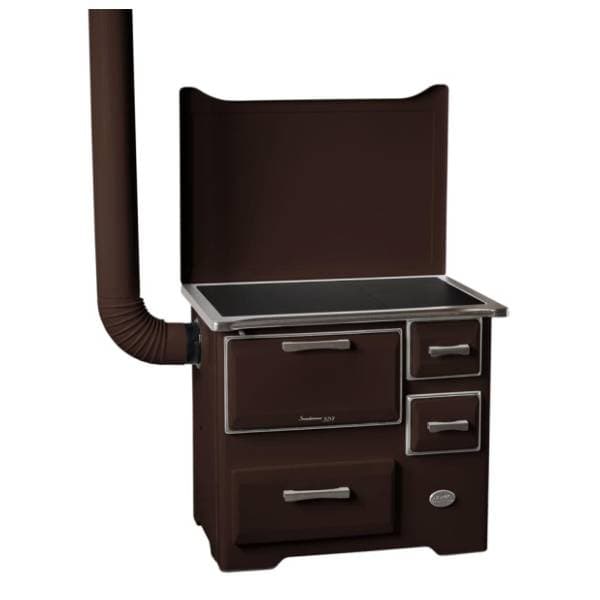 MBS šporet na čvrsto gorivo SD 7 SL braon levi 0