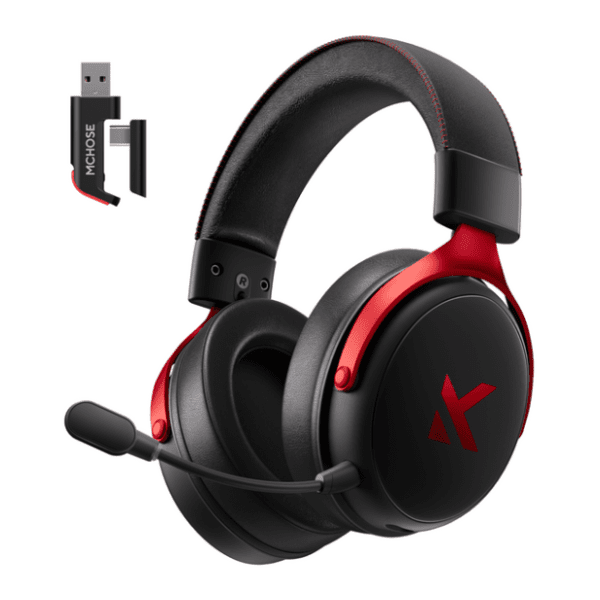 MCHOSE slušalice V9 Pro steel crvene 1