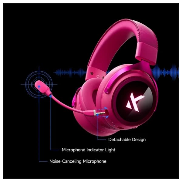 MCHOSE slušalice X9 roze 2