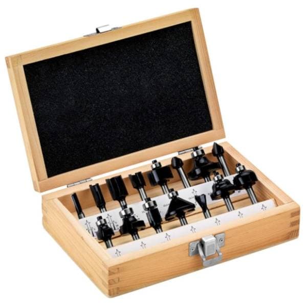 METABO 15-delni set glodala prihvat 6 mm 635260000 0