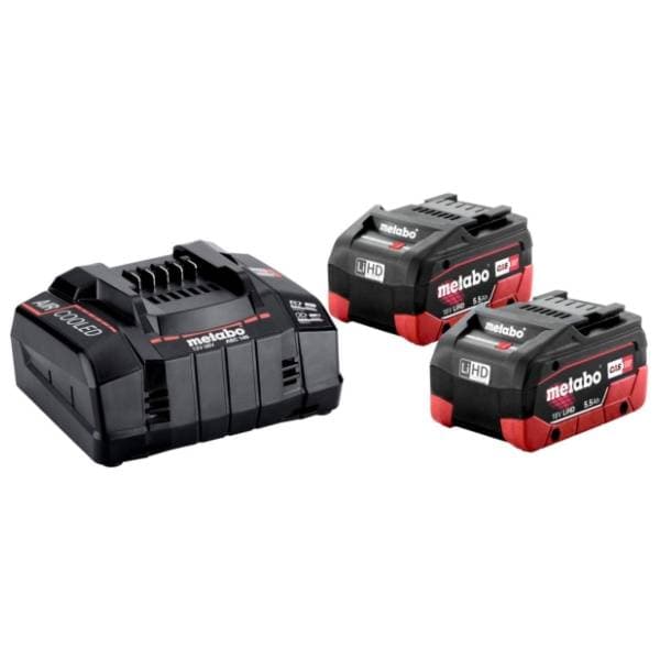 METABO set baterija 2 x 5,5 Ah 18V brzi punjač ASC 145 685122000 0