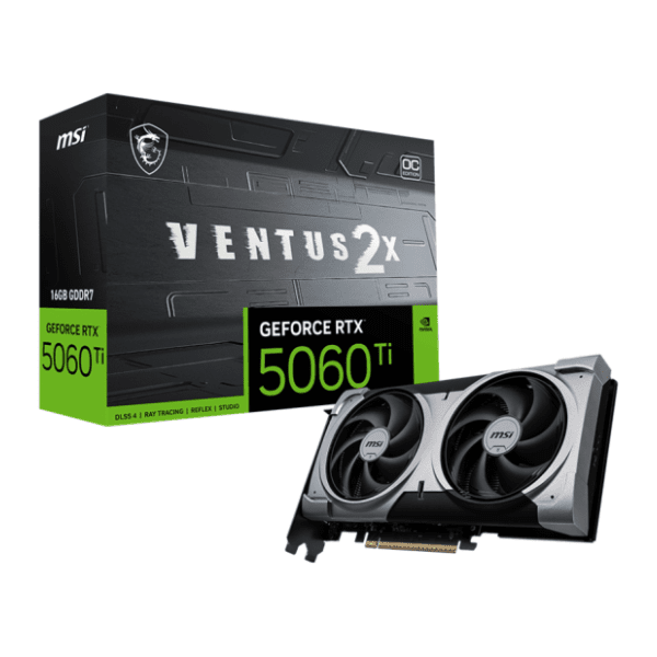 MSI nVidia GeForce RTX 5060 Ti VENTUS 2X OC PLUS 16GB GDDR7 128-bit grafička kartica 0
