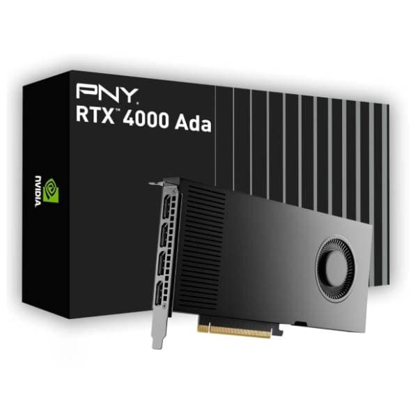 PNY nVidia RTX 4000 Ada Lovelace (VCNRTX4000ADA-SB) 20GB GDDR6 160-bit grafička kartica 0