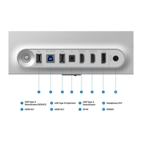 SAMSUNG monitor 27" OLED Odyssey G6 LS27DG602SUXEN 15