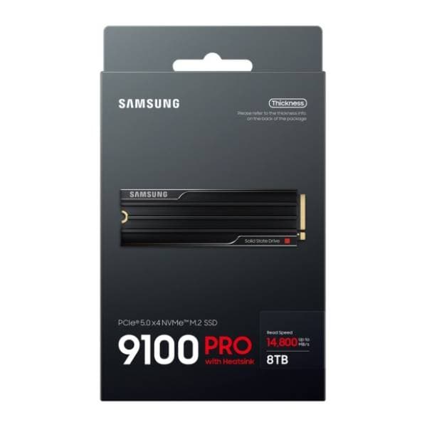 SAMSUNG SSD 8TB 9100 Pro MZ-VAP8T0CW (heatsink) 3