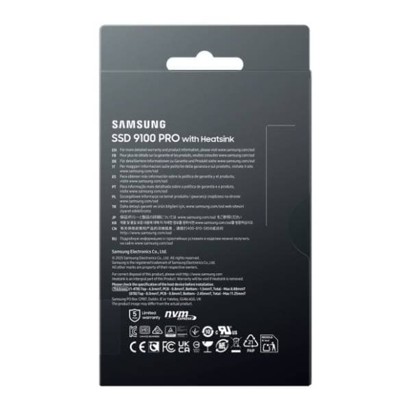 SAMSUNG SSD 8TB 9100 Pro MZ-VAP8T0CW (heatsink) 4
