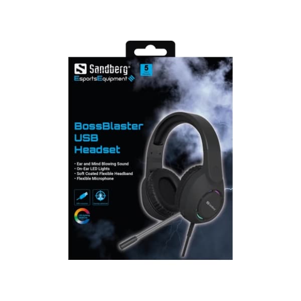 SANDBERG slušalice BossBlaster USB 126-49 4
