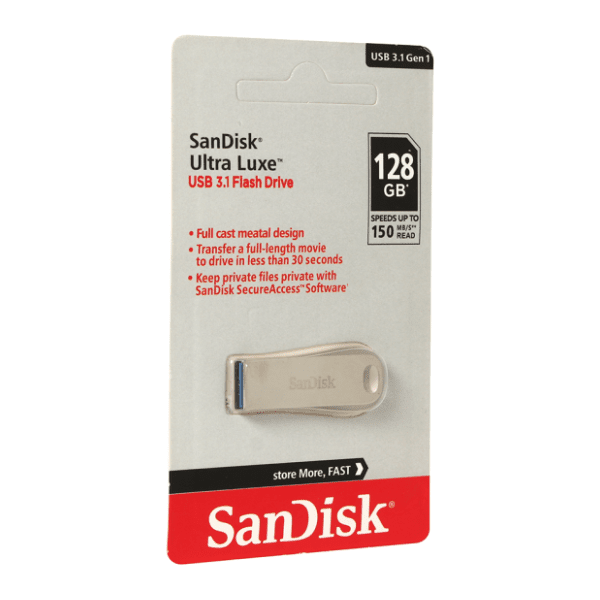 SanDisk USB flash memorija 128GB Cruzer Ultra Luxe 3