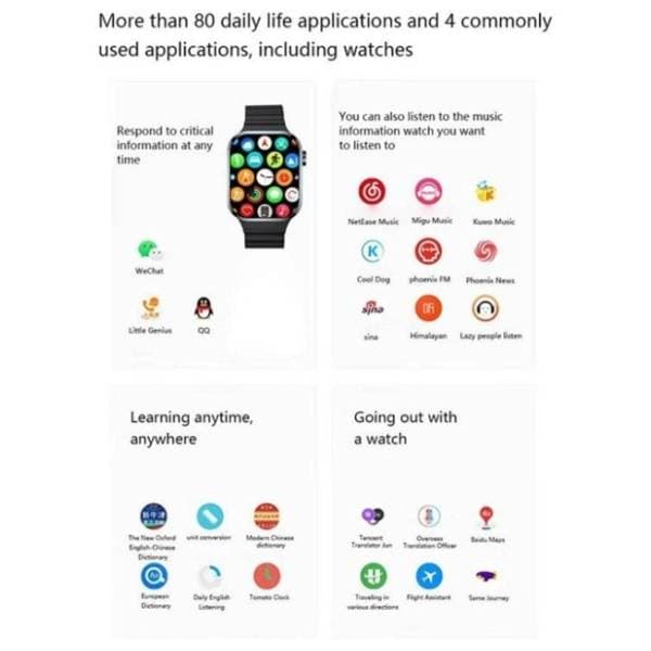 STY-V9 Pro Max Black Ocean Band pametni sat 6
