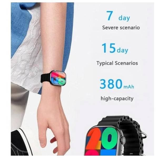 STY-V9 Pro Max Black Ocean Band pametni sat 5