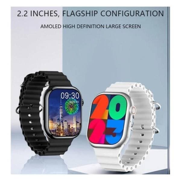 STY-V9 Pro Max White Ocean Band pametni sat 1