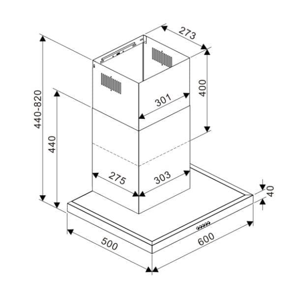TESLA aspirator DC600AX 3