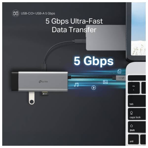 TP-Link Docking station 7-in-1 UH7020C 7