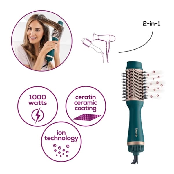 BEURER četka za sušenje i oblikovanje kose HC 45 Ocean 1