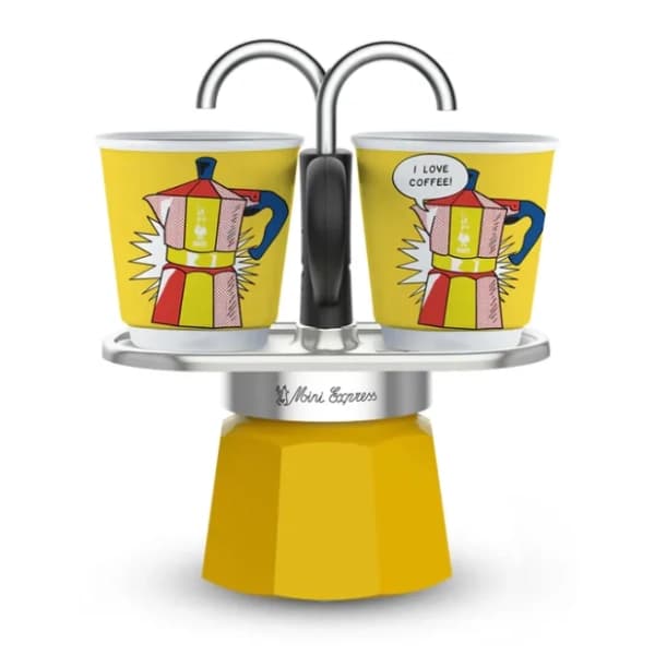 BIALETTI Moka pot Lichtenstein set 2 Cup 0