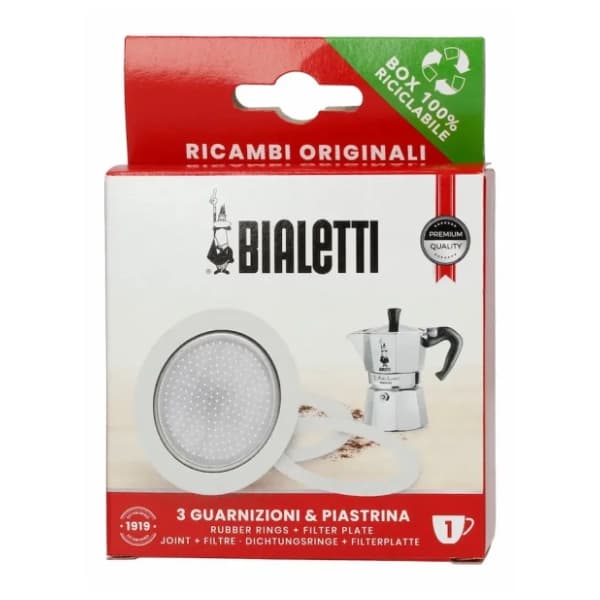 BIALETTI Moka pot set sito i gumica 0