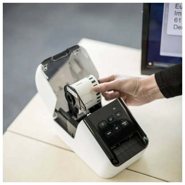 BROTHER QL810WCYJ1 štampač nalepnica 4