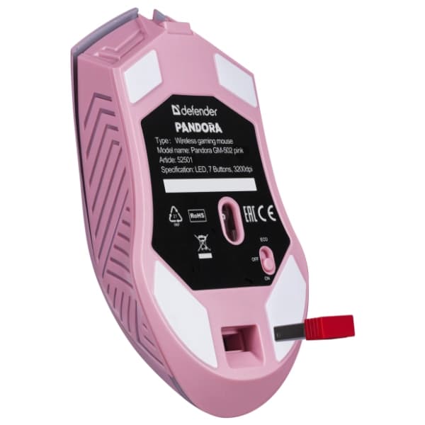 DEFENDER bežični miš Pandora GM-502 pink 5