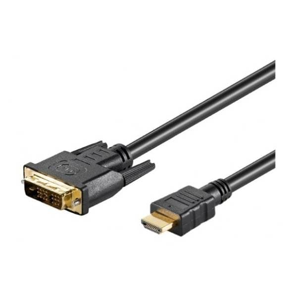 ELEMENTA konverter kabl HDMI na DVI (m/m) 1.5m crni 0