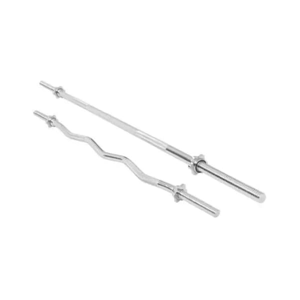 GORILLA SPORTS duga ravna 170 cm + EZ šipka 120 cm sa maticama 0